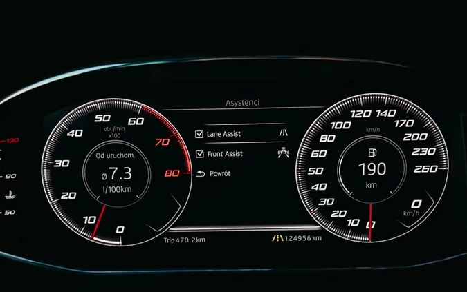 Seat Ateca cena 98500 przebieg: 125000, rok produkcji 2018 z Radom małe 781